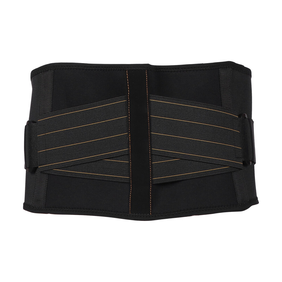 Lumbosacral Orthosis Back Brace, Back Brace For Lower Back Pain Relief, Medical Grade Lumbar Support Belt with Adjustable Straps and Rigid Back