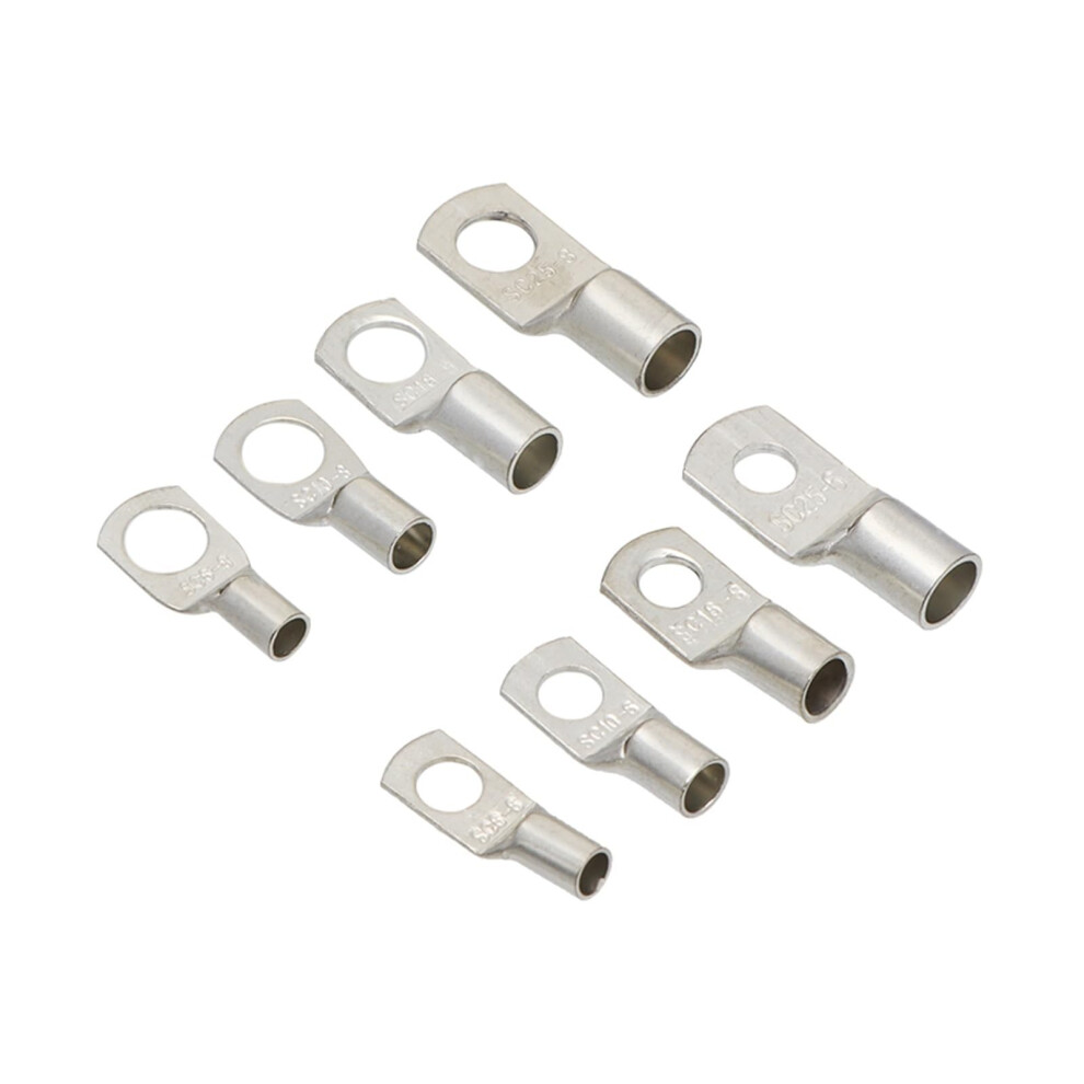 240Pcs Copper Wire Lugs Battery Cable Terminals Kit, Wide Size Range, Durable Copper Build 9187378547472