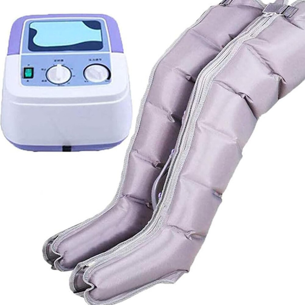 Leg Massager with Air Compression for Circulation and Lymphatic Drainage Therapy Foot Calf Relief