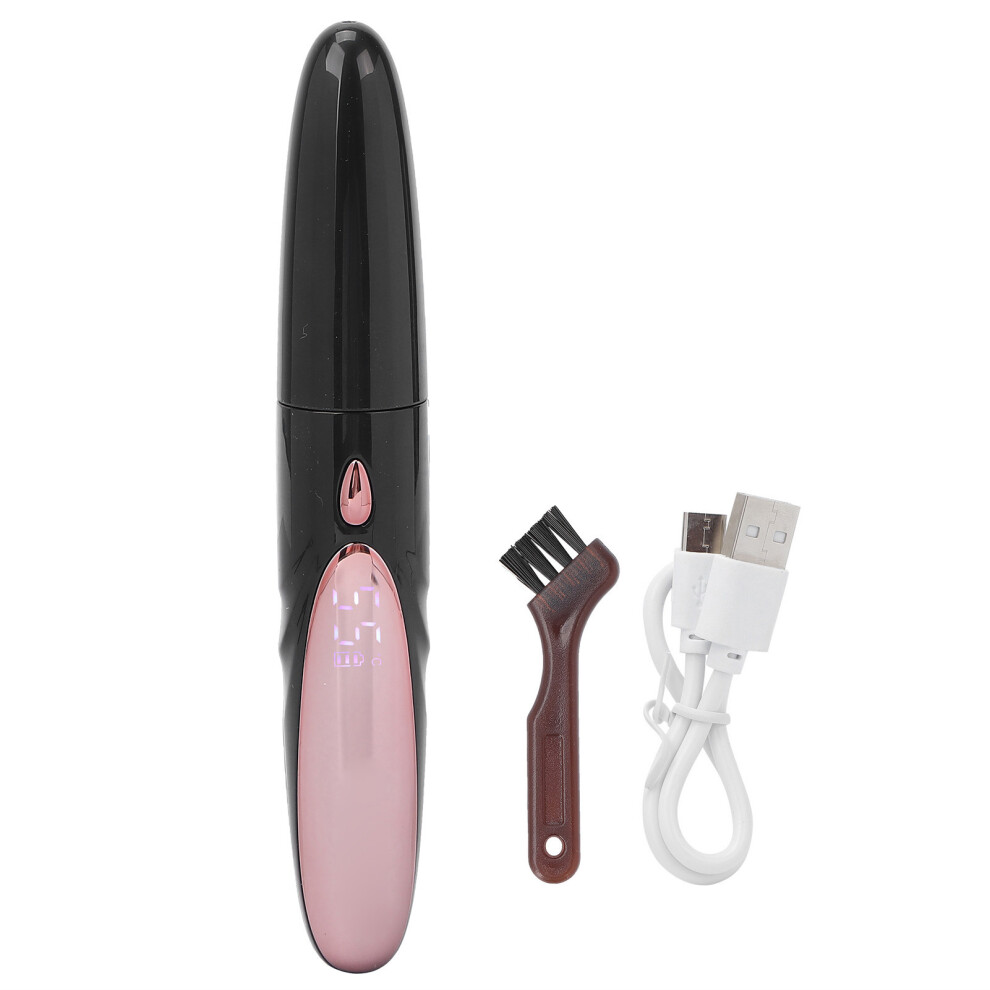Heated Lash Curler For Natural Eye Makeup, Electric Eyelash Curler With Smart Temperature Control - Rechargeable Quick Heating Adjustable Temperature