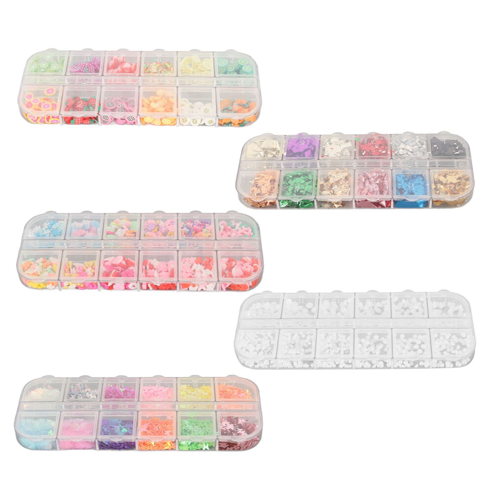 Colorful Nail Art Supplies 3D Flowers For Nails Non Toxic Foil Mixed Shapes Sequins Safe Multipurpose For Face Eyes Hair Body Decoration Trendy Y2K