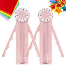 12in1 Paper Edge Cutter and Rotary Paper Cutter Dual Pack with 12 Cutting Styles for Scrapbooking