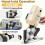Electric Fabric Cutter with Automatic Blade Sharpening for Thick Fabrics, 35mm Heavy Duty Rotary 2