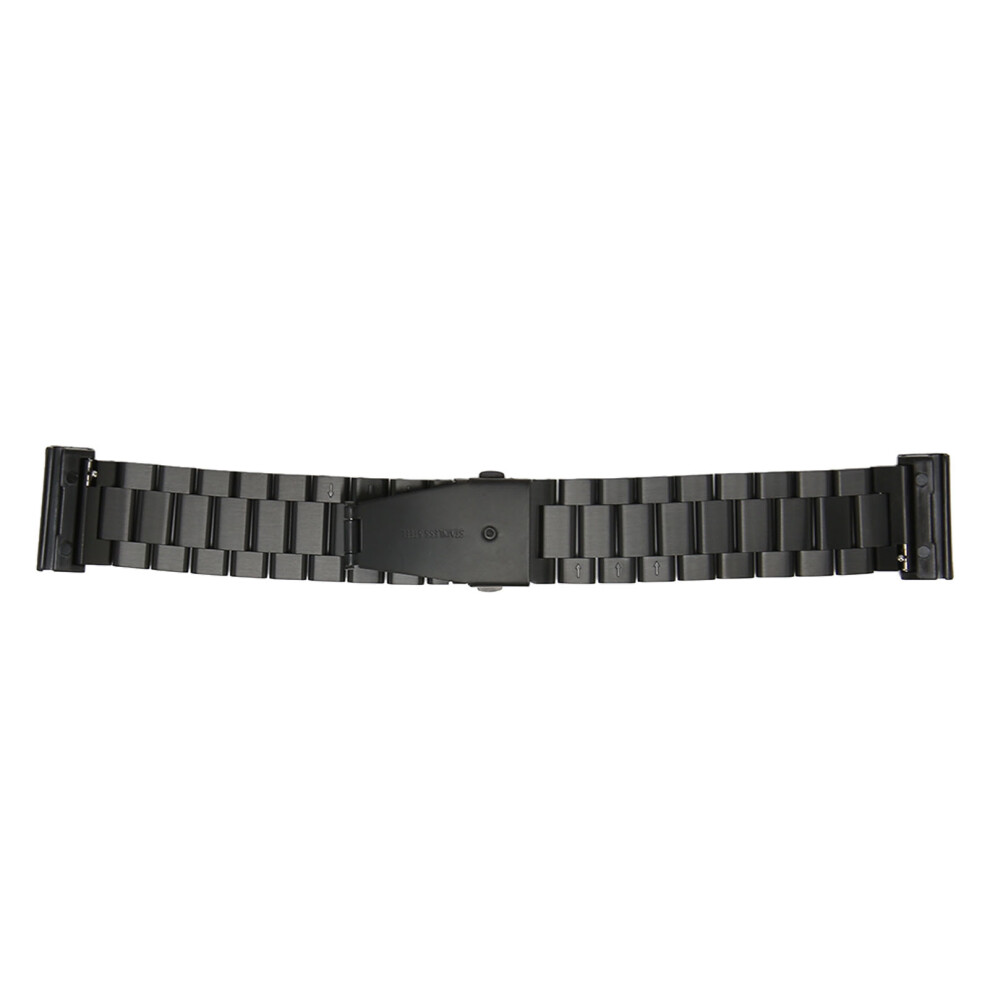 Stainless Steel Adjustable Watch Strap 26Mm For Fenix 7X 6X 5X Black 3411377225441