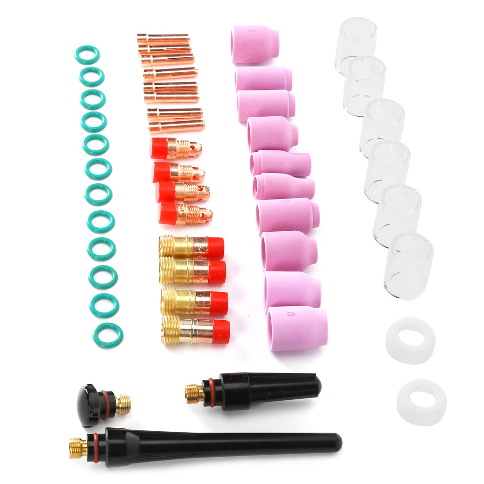 49Pcs Tig Welding Torch Kit For Wp17/18/26, 150-250A, Ceramic Nozzles 6921377226531