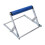 Material Support Bracket for Cutting Machines, Height Adjustable 55mm135mm, Foldable Blue Stand 1