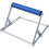 Material Support Bracket for Cutting Machines, Height Adjustable 55mm135mm, Foldable Blue Stand 3