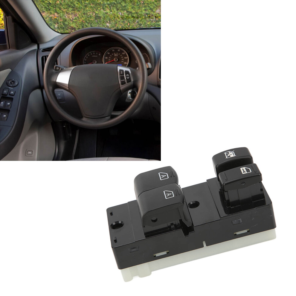 Front Driver Side Window Switch For Nissan Titan 2004-2015 Black 8781377227772