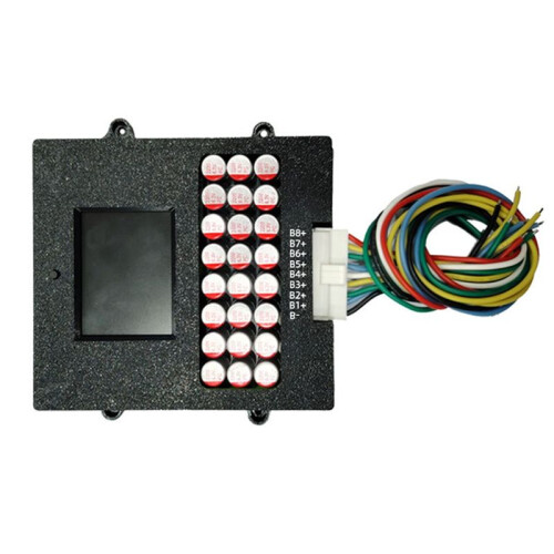 8s Active Balancer with Voltage Display TFT Lipo/Lifepo4 Battery Voltage Tester 8s 5a  Transfer Equalizer