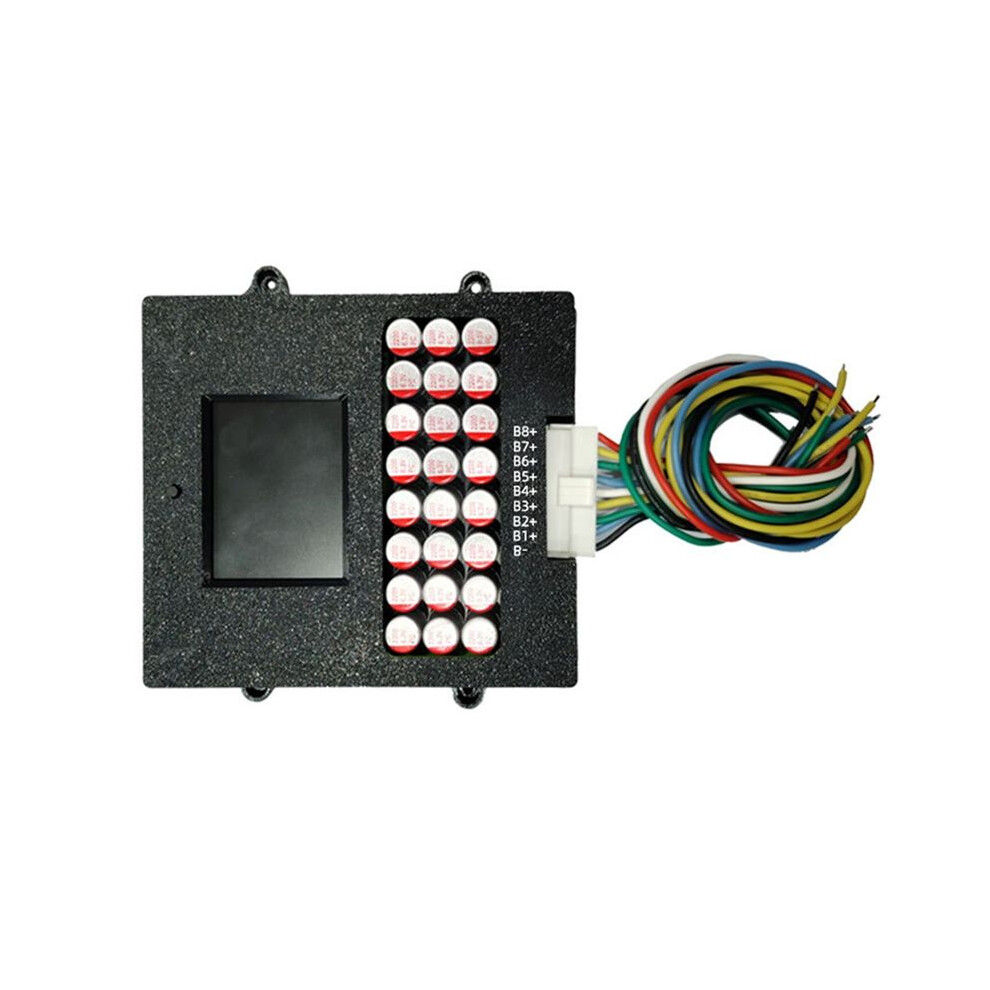 8S Active Balancer With Voltage Display Tft Lipo/Lifepo4 Battery Voltage Tester 8S 5A Transfer Equalizer 6033626609085