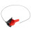 Throttle Cable Replacement for LX188 LX178 ABS Metal Black 1.21M 4