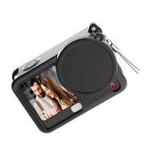 (Black Color) Silicone Lens Caps Fashion Appeal Crush Resistant Silicone Lens Cover for Action 6 Camera Cover Lens Shield Accessorie Multicolor