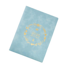 (blue) 2026 Weekly Planner with Refillable 6 Rings Leather Binder Cover and Dated Pages 2026 Academic Planner for Men Women pink