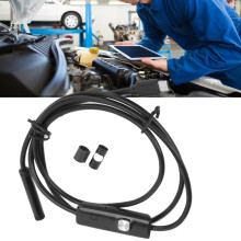 AN97-7 7mm Waterproof Endoscope Camera 6LED 5m Inspection Borescope