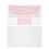Mini tastiera wireless da 200 mAh bianco-rosa per iOS 10