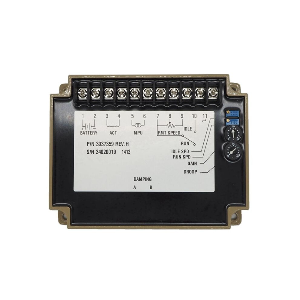3037359 Generator Speed Control Unit Engine Governor Controller For Genset Parts Generator 6033435469986