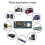 Audio Control Module MP3 Decoding Board 2x80W Decoding Chip For Car Broadcast Recording Function FM Radio 3