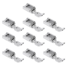 Cos Brúiteora Meaisín Fuála Zip Ardchaighdeáin Snap On Clip-on Caol Éasca le hÚsáid Dearadh Inchoigeartaithe Cos Zip Íseal-Shing Singer
