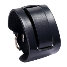 Punk læderarmbånd til rockentusiaster Vintage gotisk rockarmbånd Unisex mode justerbar rem bred lædermanchet retro punk design perfekt gave