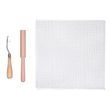 Knit Crochet Projects Canvas Sheet, PVC Mesh Needlepoint Canvas With Multiple Uses And Durable Structure For Embroidery Crafting And Decorative Work