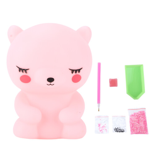 Φωτιστικό σιλικόνης Kawaii για υπνοδωμάτιο, LED με αισθητήρα αφής, νυχτερινό φως με