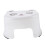 Antiskid Bathroom Stool Thickened Plastic NonSlip Potty Training Sink Reach White 1