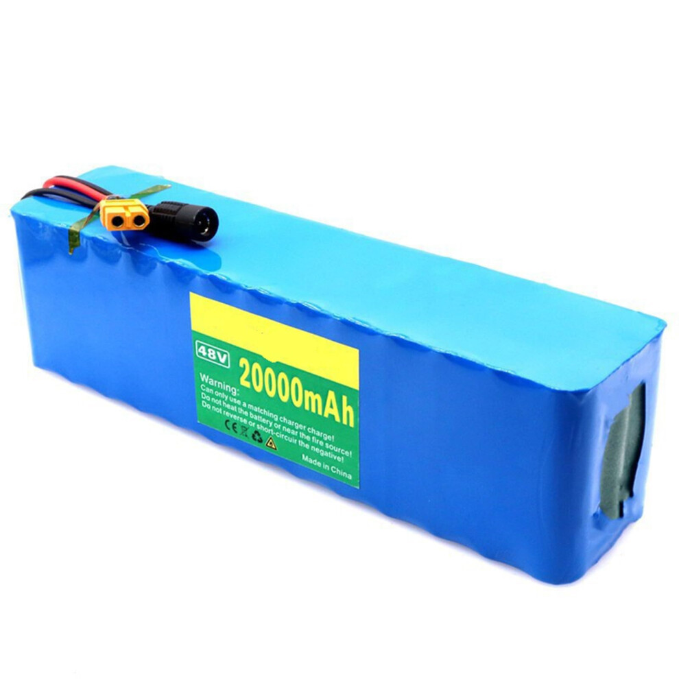 Electric Bike Battery 48V 20Ah LiIon Pack With Charger T Plug For Ebike And Bicycle Use