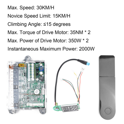 32-Bit Controllerplatte für 8,5-Zoll E-Scooter – 36V 16A Hauptplatine 2