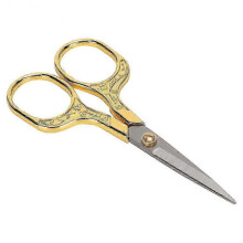 Vintage Sewing Scissors for Embroidery Craft Needlework Gold