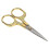 Vintage Sewing Scissors for Embroidery Craft Needlework Gold 1