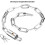 Motorcycle Chain Lock  Steel Keyed AntiTheft Chain For Bicycle And Motorcycles, HeavyDuty Security Chain 4