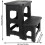 2 Step Folding Step Stool NonSlip Bedside Ladder Stable Portable Lightweight Indoor Outdoor Use 2Step Stool 4