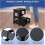 2 Step Folding Step Stool NonSlip Bedside Ladder Stable Portable Lightweight Indoor Outdoor Use 2Step Stool 2