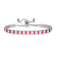Verstelbare armband met strasssteentjes voor dames, een subtiele armband met een volledige diamanten look en verstelbare pasvorm, een minimalistisch