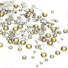 Resin Crystal Round Nail Art Mixed Flat Backs Acrylic Rhinestones Gems,mix Size Heilwiy Gift