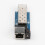 (2 pack) Gigabit Ethernet Fiber Opticals Converters Supporting SFPs Module and PCB Metal Base Design Multicolor 4