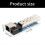 (2 pack) Gigabit Ethernet Fiber Opticals Converters Supporting SFPs Module and PCB Metal Base Design Multicolor 3
