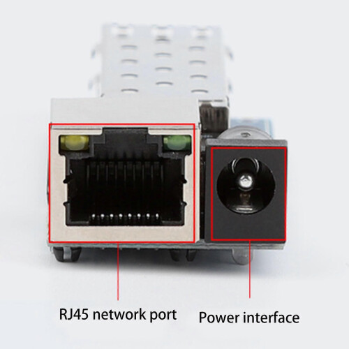 (5 pack) Gigabit Ethernet Fiber Opticals Converters Supporting SFPs Module and PCB Metal Base Design Multicolor 2