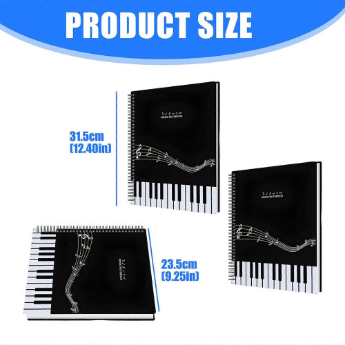 (B) Music Document Holder Plastic Music Binder Certificate Organizer ABS Texture Suitable for Musicians Students Present Multicolor 2