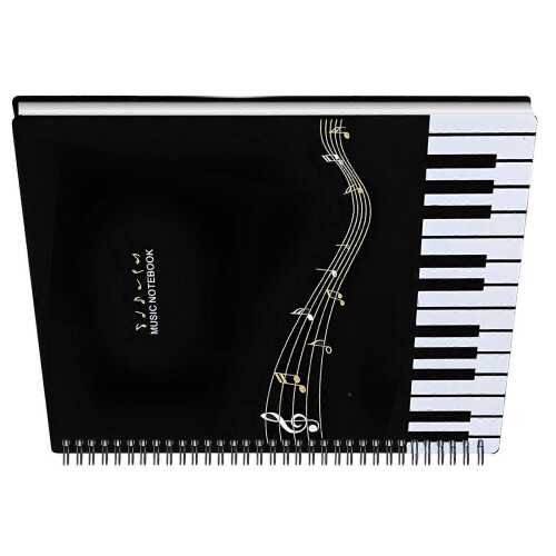 (B) Music Document Holder Plastic Music Binder Certificate Organizer ABS Texture Suitable for Musicians Students Present Multicolor