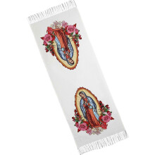 (White) Fashionable Motif Scarf Cashmere Neck Wrap Soft Acrylic Fabric Comfort Cold Climate Approved  White