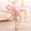 Μπρελόκ Coquette Bow Aesthetic για γυναίκες, κομψά, αισθητικά, γούρια, χαριτωμένο, δαχτυλίδι 2