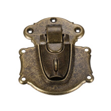 Zinc Alloy Hasp Lock 1Piece, 92 x 118 mm, For Jewelry Box, Wooden Box, Suitcase, Luggage, Cabinet, Padlock Buckle
