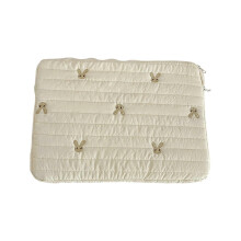(1, 1) Artistic Rabbit Pattern Laptop Storage Case Tear Resistant Polyester Fabric Organizer for Notebook Accessories  3 1