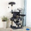 FEANDREA FEANDREA Cat Tree Multi-level Cat Play House Sisal Scratching Pad and Posts PCT25G 2