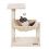 FEANDREA FEANDREA Cats Climb Tree Steady Cat Tree with Plush and Soft Hammock PCT82M 3
