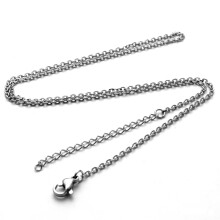 Chaîne en acier inoxydable plaqué or, chaîne maille forçat pour la création de bijoux, résistante à la rouille, accessoire pendentif brillant