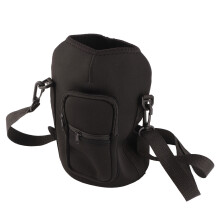Stáisiún Hiodráitithe Inaistrithe: Sealbhóir Buidéal Uisce Neoprene Uiscedhíonach, Iompróir Grád Míleata, Mála Stórála Zipper, Strap