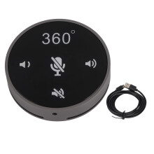 Compact USB Speakerphone, HD Voice with Universal Compatibility for Versatile Usage
