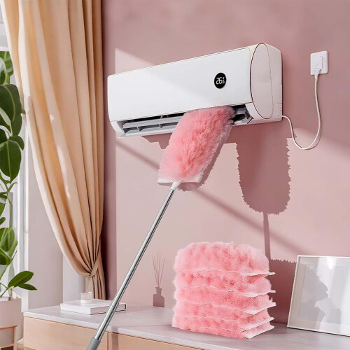 Extendable Microfiber Duster with Flexible Head for  Ceilings Home and Car Scratch Cleaning Brush 2